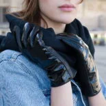Połyskujące rękawiczki napo gloves