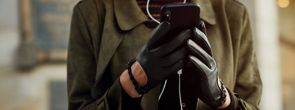 letnie rękawiczki dla kobiet z technologią touchscreen