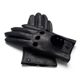 Rękawiczki skórzane napoMODO czarne