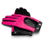 Różowe neonowe rękawiczki