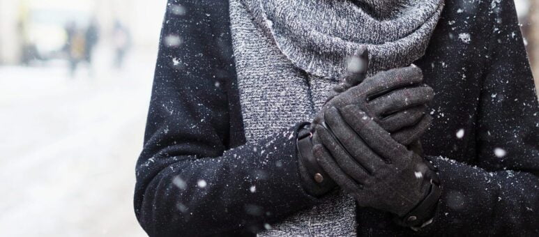 eleganckie zimowe rękawiczki męskie