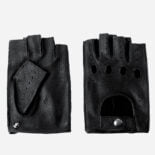 rękawiczki dla kobiet czarne skórzane