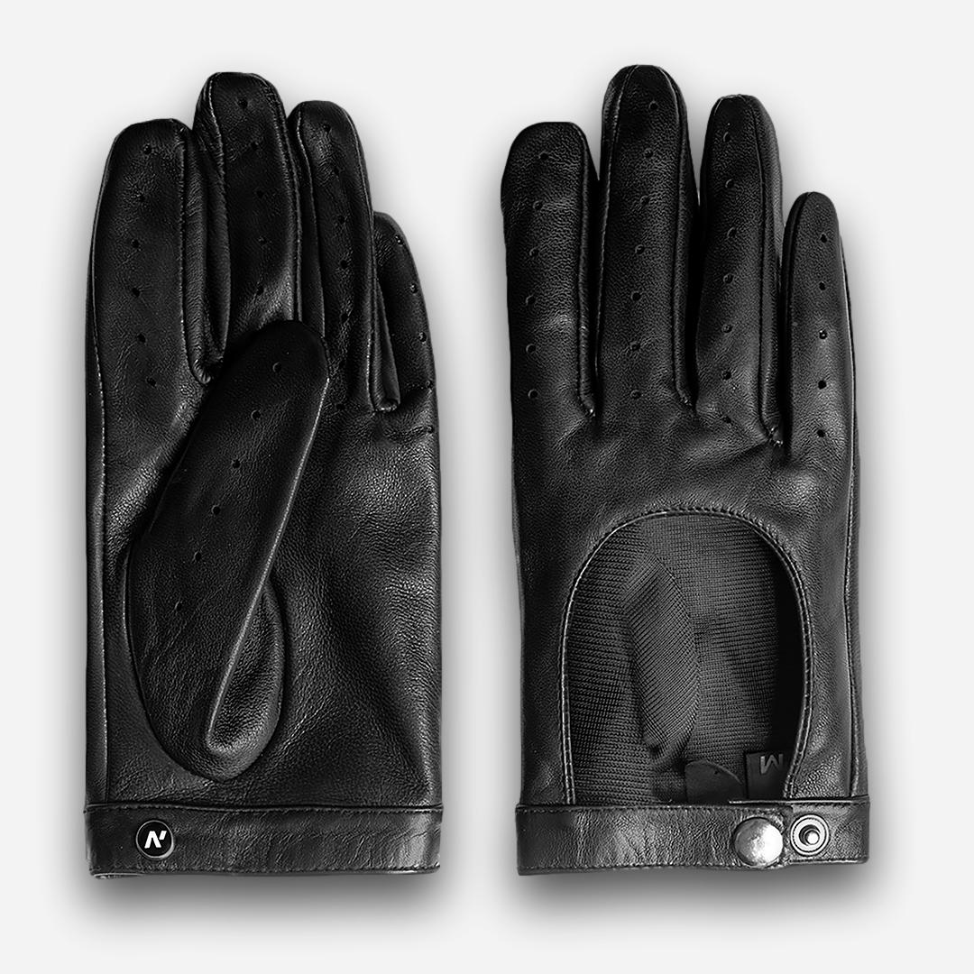 damskie rękawiczki w kolorze czarnym