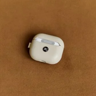 Case AirPods beżowy